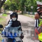 Satlantas Polres Sinjai Edukasi Warga Patuhi Protokol Kesehatan