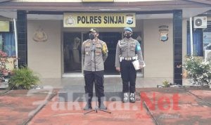 Pimpin Apel Jam Pimpinan, Kapolres Sinjai Ingatkan Waspada Cuaca Ekstrim