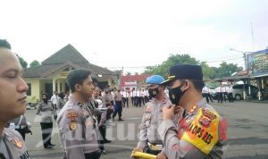 Kapolres Serang Kota Cek Sikap Tampang Personel