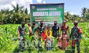 Danramil 1624-04/Omesuri Berkunjung ke Hanpangan di Desa Wowong
