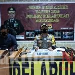 Press Release Akhir Tahun 2020, Ini Jumlah Kasus di Polres Pelabuhan Makassar