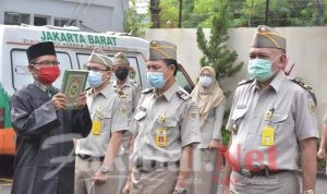 Dihadiri Wali Kota Jakbar, Sebanyak 60 Satgas PTSL Dilantik