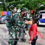Tangkal Penyebaran COVID-19, Korem 091/ASN Terapkan Prokes