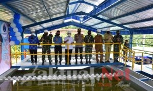 Danrem 091/ASN Dan Walikota Samarinda Resmikan IPA Makroman