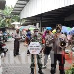 Tim Satgas Covid-19 Sambi Manfaatkan Pasar Sebagai Sarana Penyampaian Informasi