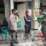 Babinsa Kelurahan Serengan Bersama Polsek dan Linmas Laksanakan PPKM di Sepanjang Jalan Veteran