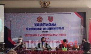 Kerjasama Kodim 1424 Sinjai Dengan UMSI Ditandai MOU