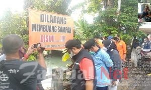 Kapolsek Johar Baru Bersama Tiga Pilar Gerebek Lumpur Kali Sentiong Kec. Johar Baru