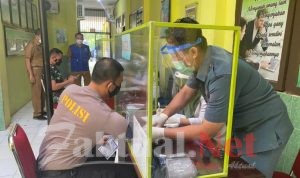 Kapolres Pangkep Jalani Vaksinasi Ke-2 di Bungoro