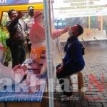 Koordinatoriat PWI Jakbar Bersinergi Dengan Dinkes Jakbar Adakan Rapid Tes