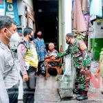 Koramil 03 Serengan, Polsek dan Linmas Sasar PPKM Berbasis Mikro Sampai Tingkat RT