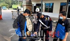 Ditpamobvit Polda Banten laksanakan Patroli di Obvitnas dan Obviter wilayah Banten