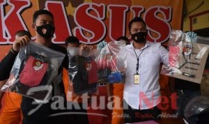 Polres Serang Kota Ringkus Komplotan Spesialis Pecah Kaca Mobil