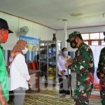 Danrem 091ASN Kunjungi Posko Terpadu PPKM