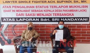 Demi Harga Diri, Wanita Cantik ini Laporkan Kadesnya Sendiri Hingga Menjadi Tersangka