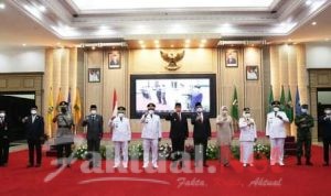 Lantik Bupati Serang dan Walikota Cilegon, Gubernur Banten Tekankan Penanganan COVID-19 dan Pemulihan Ekonomi
