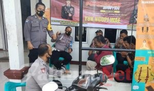 “Ngopi Wae” Bhabinkamtibmas Polsek Ciruas Bersama Perangkat Desa Penggalang