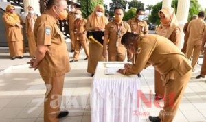 Sejumlah OPD Bersama Dukcapil Lakukan Penandatangan PKS