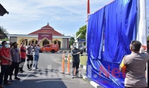 Cegah Penyebaran Covid-19, Polres Tikep Launching Kawasan Disiplin Protokol Kesehatan