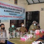 Muspika Ciruas Hadiri Pembentukan Panitia Pilkades Desa Singamerta
