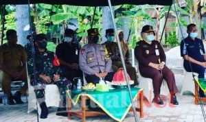 Bersama Forkopimda, Kapolres Gowa Hadiri Peresmian Aula Kodim 1409/Gowa