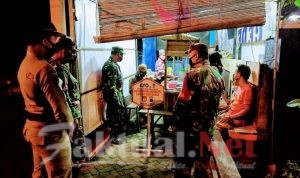 Patroli PPKM Mikro Sasar Wilayah Yang Berpotensi Berkerumunan Warga