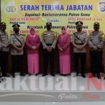 Kapolsek Tinggimoncong Hadiri Sertijab di Jajaran Polres Gowa