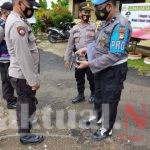Kapolsek Tompobulu Polres Gowa Pimpin Pemeriksaan Senjata Api