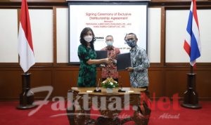 Tingkatkan Pertumbuhan Sektor Pelumas Retail, Pertamina Lubricants (Thailand) Co., Ltd Gandeng Iyara Energy Group