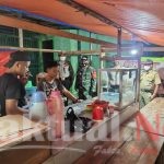 Koramil 02/Nguter dan Polsek Nguter Giat Patroli Himbau Warga Patuhi Prokes 5M Cegah Covid-19