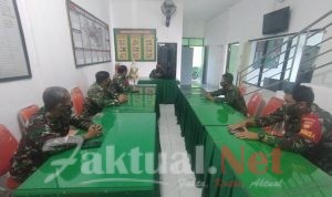 Danramil 03 Serengan Tekankan Babinsanya untuk Selalu Terapkan Edukasi PPKM di Wilayahnya