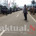 Polisi Amankan Kunjungan Kementan dan Pangdam XIV Hasanuddin di Tombolopao