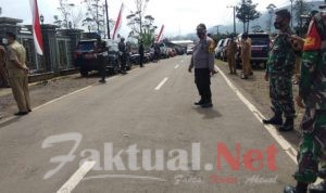 Polisi Amankan Kunjungan Kementan dan Pangdam XIV Hasanuddin di Tombolopao