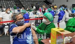 Pelaksanaan Vaksinasi Insan Pers Berjalan Lancar di Senayan