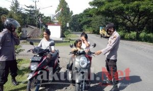 Tegakkan Prokes, Polsek Parangloe Gowa Gelar Operasi Yustisi