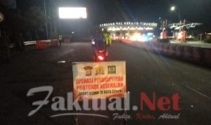Operasi Yustisi Malam Hari Di Kota Serang