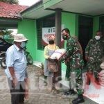 Koramil 0216/Ciruas Salurkan 1 Ton Beras Kepada Warga Prasejahtera