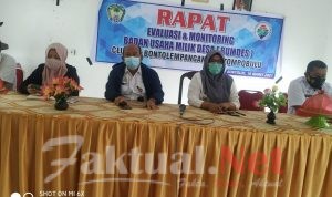 Kepala Dinas PMD kab. Gowa Pimpin Rapat Evaluasi dan Monitoring Badan Usaha Milik Desa