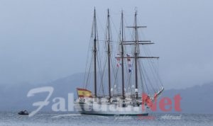 Kapal Latih Juan Sebastian De Elcano Tiba Di Tidore