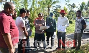 Walikota Bersama Rombongan Dari UI Tinjau Lokasi Bandara Di Loleo