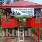 Posko Aman Covid-19 Desa Taring Juga di Fungsikan Sebagai Taman Baca Dan Pos Kamling