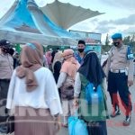 Polsek Kasemen Patroli Di Tempat Wisata