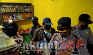 Ops Pekat, Polsek Serang Sita Miras Dan Obat Kuat