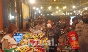 Sisir Tempat Keramaian, Upaya Koramil Pontianak Utara Minimalisir Penyebaran Covid-19