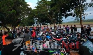 Jaring Balap Liar, Ratusan Sepeda Motor Diamankan Sat Lantas Polres Gowa