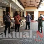 Sertu Rohmad Lakukan Pengamanan dan Cek PPKM Ibadah Minggu