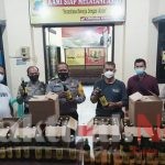 KRYD, Polsek Batang Kota Amankam Ratusan Botol Miras