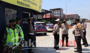 Kapolres Kendal Laksanakan Kesiapan Jalur Mudik