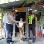 Sat Lantas Polres Gowa Gelar Baksos Bagi Bagi Sembako