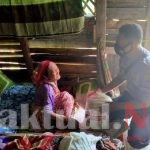 Polsek Kasemen Berikan Bantuan Beras